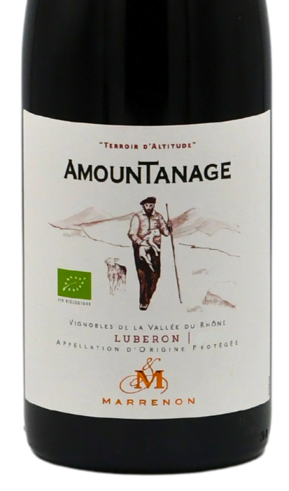 2022 Amountanage Rouge, Luberon, Økologisk