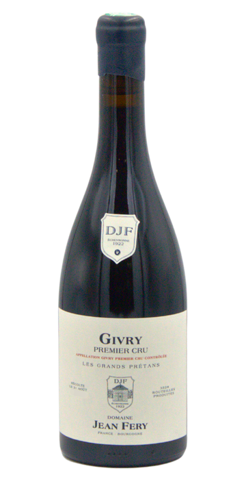 2022 Givry 1er Cru Rouge Les Grands Prétans, Bourgogne