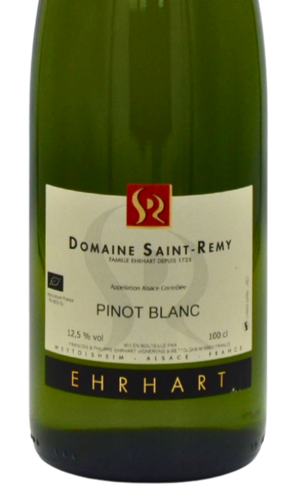 2024 Pinot Blanc 100cl., Alsace, Økologisk