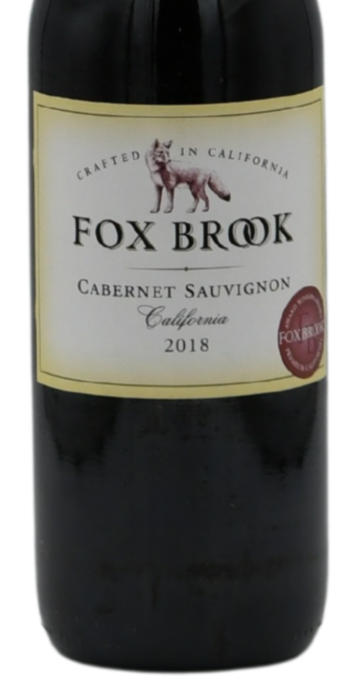 2018 Fox Brook Cabernet Sauvignon, Californien