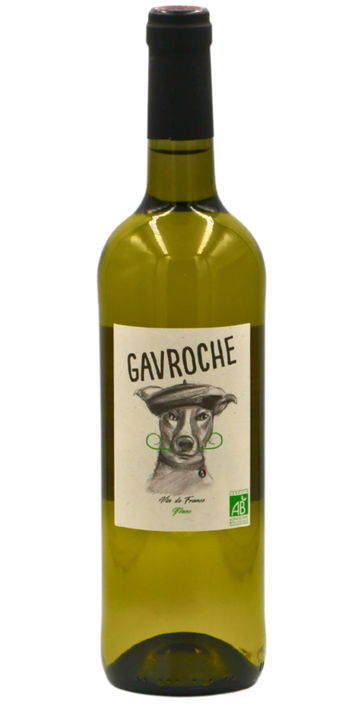 2023 Gavroche Blanc, Vin de France, Økologisk