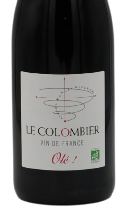 2022 Olé Rouge, Vin de France, Økologisk