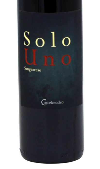 2019 Solo Uno Sangiovese, Toscana, Økologisk