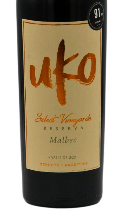 2020 Select Reserva Malbec, Mendoza